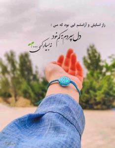 ◍⃟♥️


راز آرامش و آسایشم این بود که
دل سپردم به کمِ خود، نه