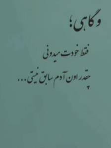 وگاهی ...