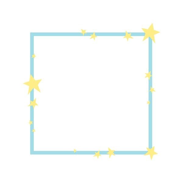 star photo frame 