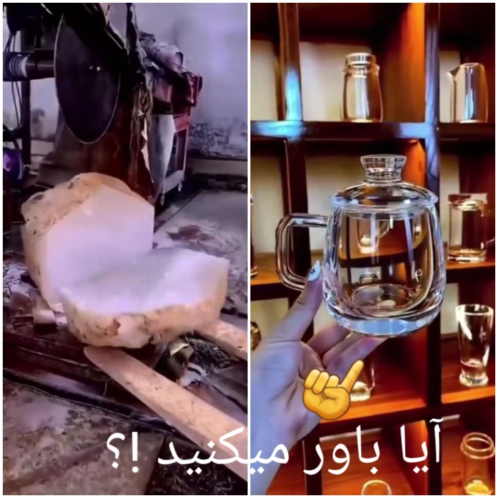 شفافیت سنگ رو نکاه کنید !!!🤯🤯