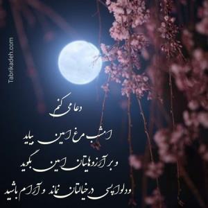 شب تون بخیر 