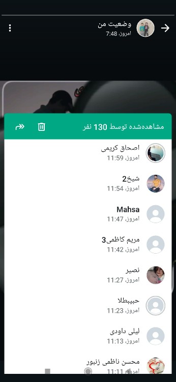 فیلتر که برداشته شد همه اومدن واتساپ😀😀