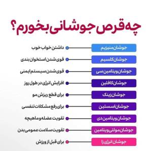 ♦️هرقرص جوشان برای چی خوبه؟
