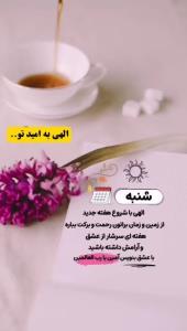 ســــــلام صبح شنبه تـون بـخیر 🌸🍃
