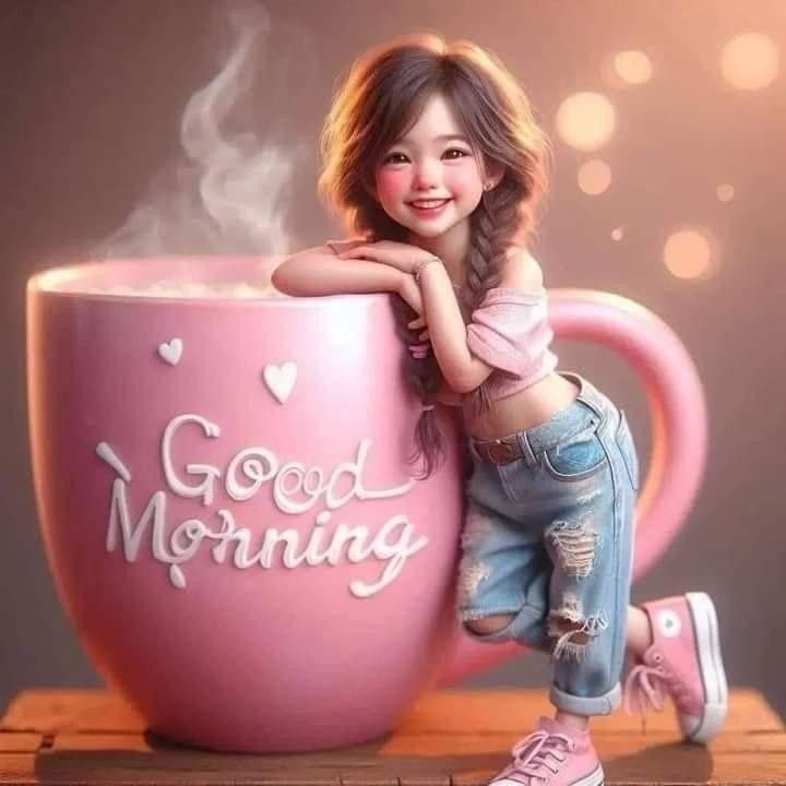 ســـ😊ــلام✋ صبحتون زیبا ☕ 🌺🍃
