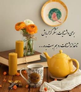 عصردلنشین و یه دوست خوب ویه فنجان چای کافیست،خدایاشکرت☕❄️