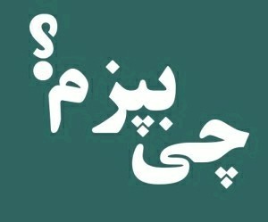 سوال پرسیدم نهار چی درست کردی 