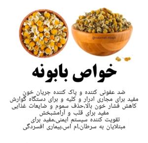 خواص بابونه