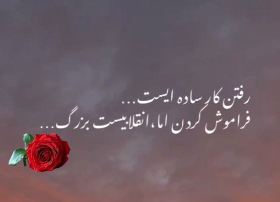 غروبتون بدور از دلتنگی...🌹🍃