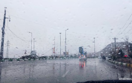 قم بارونی و برفی🌨️🌧️🌨️🌧️