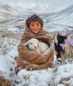 سلام صبح جمعه زمستونیتون بخیر و شادی❄️❄️🌨