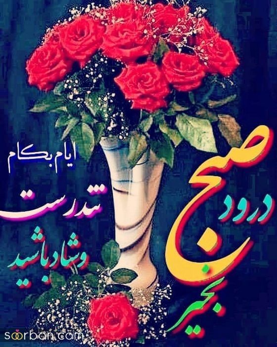 سلام صبح آدینتون بخیر و شادی عزیزان✋️⚘️😊