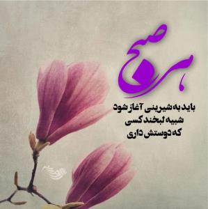 سلام صبح همگی بخیر 🌹