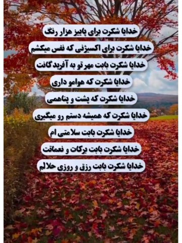 خدایا شکرت 🙏🙏