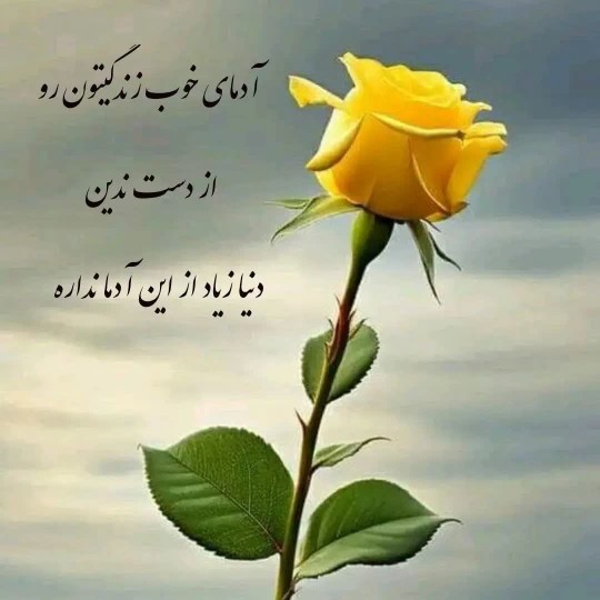 ادمهای خوب زندگی تون رو  از دست ندین‌..😊🥰