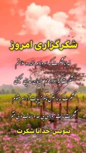 ۱ دقیقه شکرگزاری🌸
