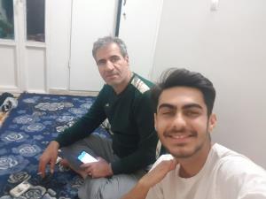 عکس من وپسر دوست داشتنی ومهربانم