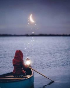 💫آرامش آسمان شب
سهم قلبتان باشد
و نور ستارها
روشنی بی خاموش