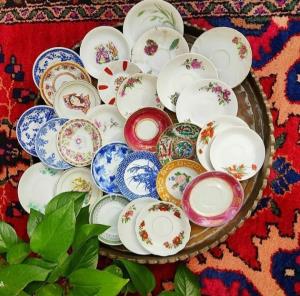 نعلبکی های قدیمی 