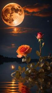 شبتون مثل ماه پر نور🌛🌝🌹