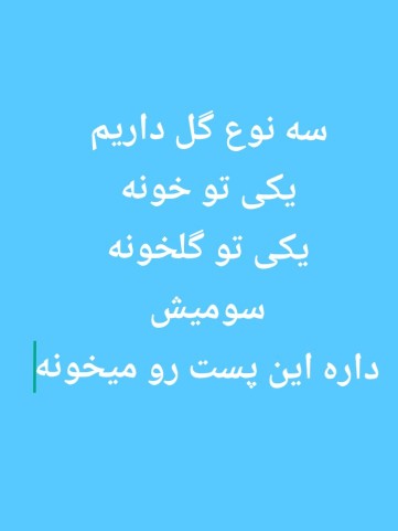 گل گلخونه من 