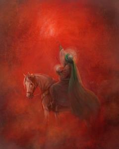 هرچه می‌خواست بیاید به حرم باز نشد
یک نفر کاش که تا خیمه پدر