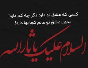 السلام علیک یا ابا عبدالله الحسین 🖤🖤