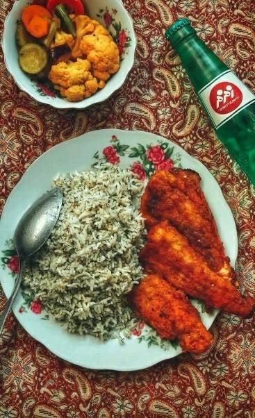 شام امشب نوش جان انشاالله همیشه شاد باشی انشاالله 