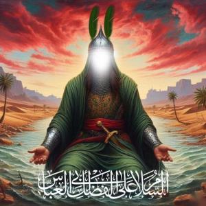 🩶✨️🖤 السلام علیک یا قمر بنی هاشم 🏴🏴 