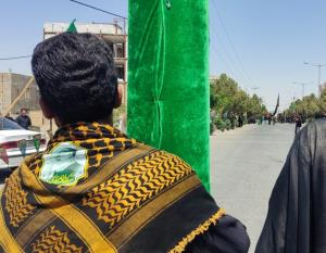 استقبال از هیأت در قدمگاه رضوی 