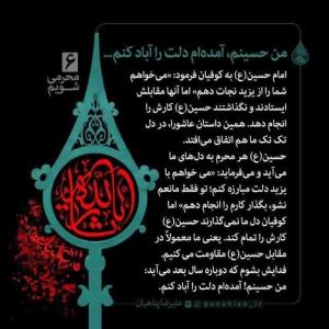 زیبا ترین تعبیری که از امام حسین علیه السلام میتونید بخوانید
