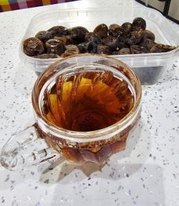 🫖☕️وچند عدد  خرما 😍🐣پیش غذای خستگی هام و گشنگی هام