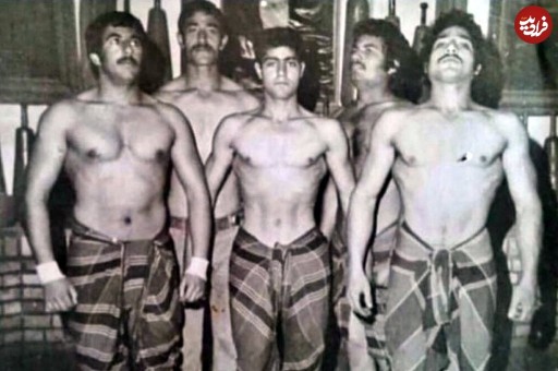 عکس جوانی سردار قاسم سلیمانی دردهه40در،،زورخانه...💪💪💪