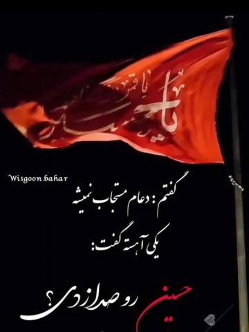 یا اباعبدالله الحسین 🖤🥺