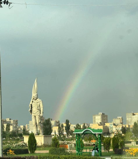 اینم هوای  خنک و بارونی   واقعا دلچسب بود