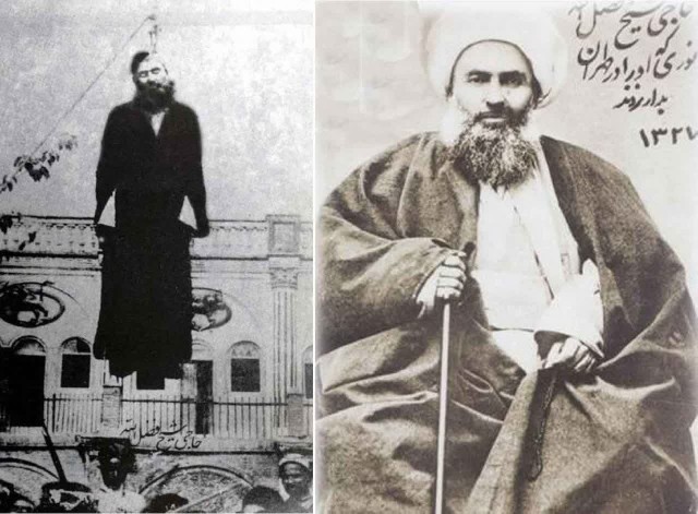 🔴تصویر پیکر شیخ فضل الله بالای چوبه دار یک معنا دارد. گاهی 