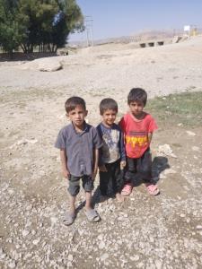 بچه های روستای گشنیزجان 