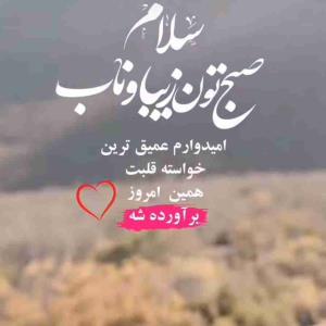 سلام به دوستان عزیز خبری صبحتون خوش 🌹🌹🌹