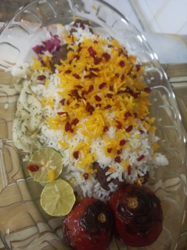 اینم خروجی شام گاپری برای مهموناش🥰🥰🥰
