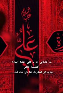 در دنیایی که به علی علیه السلام گفتند: کافر،
نباید از قضاوت‌