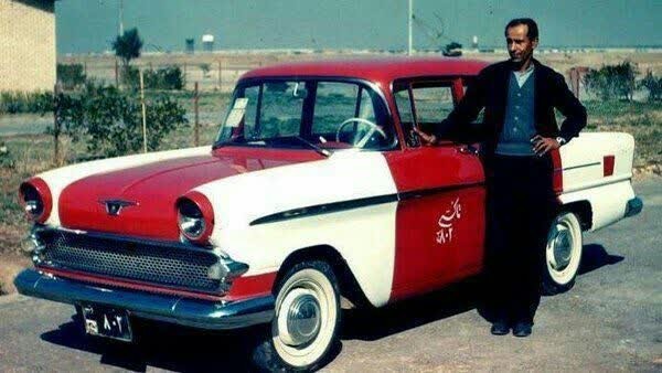 😊تاکسی آبادان اواخر دهه ۳۰

