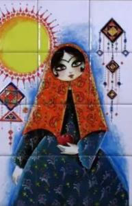 فاصله ای بین نگاه من و خنده تو نیست..