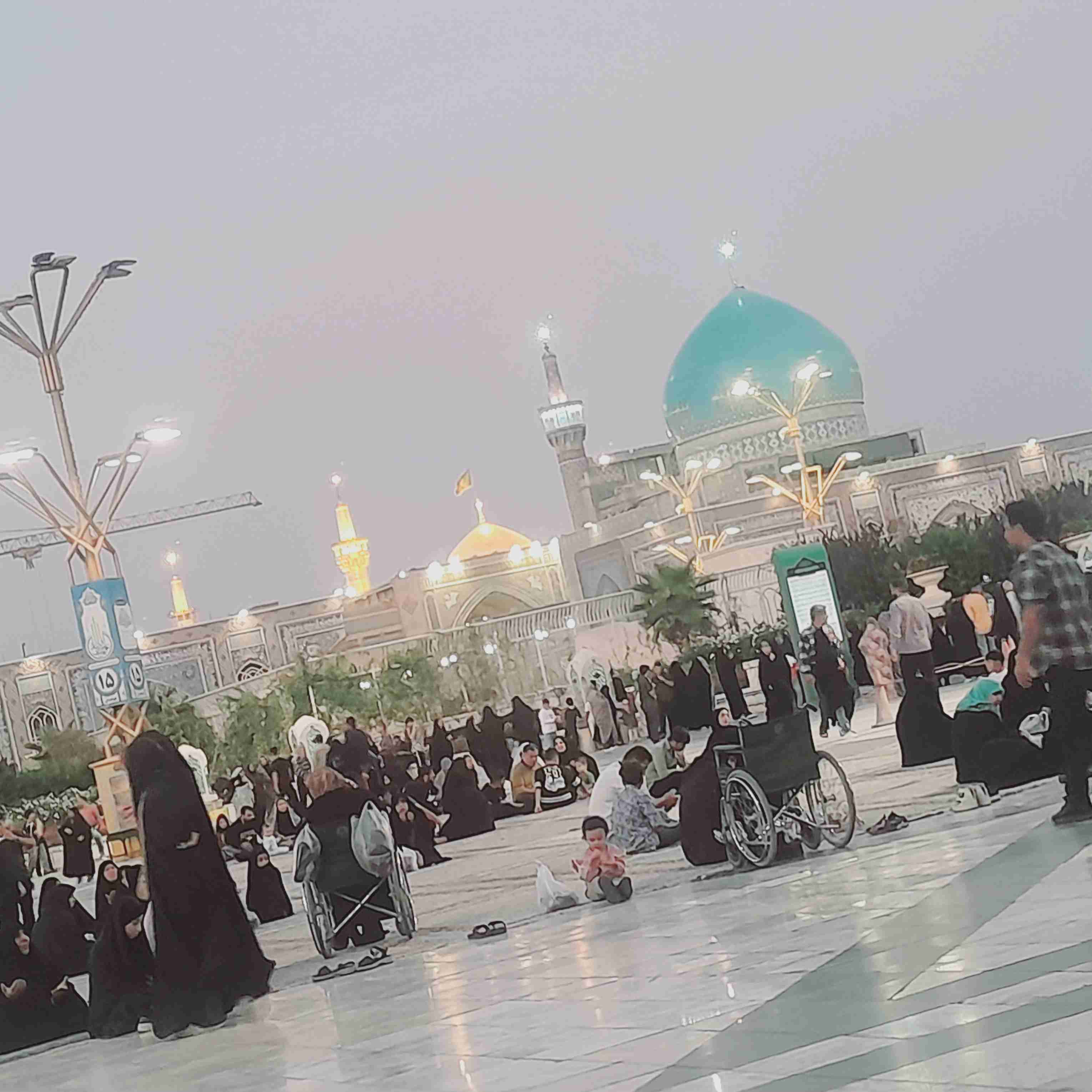 سلام غروبتون امام رضایی 