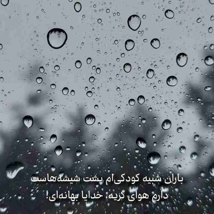 باران شبیه کودکی‌ام پشت شیشه‌هاست
دارم هوای گریه، خدایا بهانه‌ای!

#قیصر_امین‌پور 
