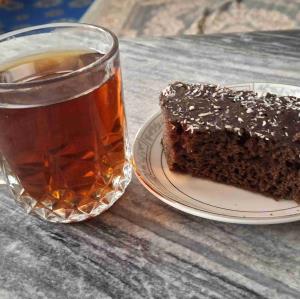 بعد کلی کار فقط یه چای میتونه خستگی رو بشوره ببره ☕️بفرمایید ✋️