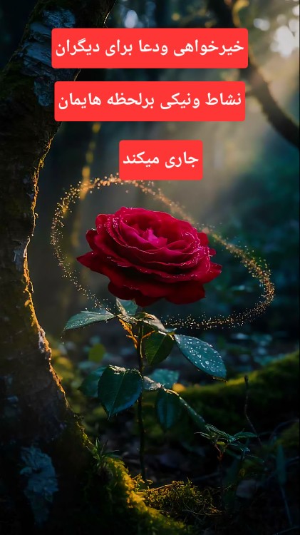 همیشه گفته اند
دعا در حق دیگری زودتر
مستجاب می شود...

گاهی 