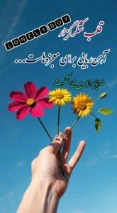 قلب شکرگزار. 💙🙏🤲