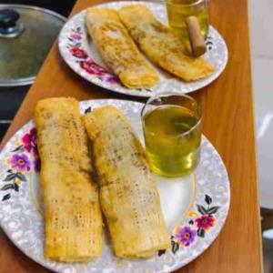 رشته و خوشکار  همراه با دمنوش جاتون خالی 