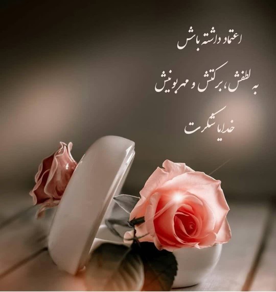 تاخداهست هیچ دلیلی برای ناامیدی نیست🦋🕊🌱