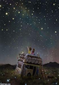شبت بخیرزندگی🕊♥️⭐💫🌃🌠